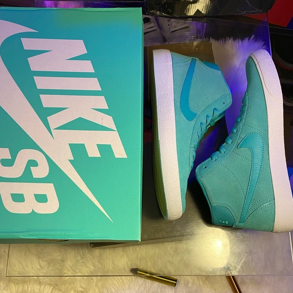 🆕 - Nike ✔️ SB Bruin High - Cabana Blue - Sizes - Picture 2 of 8
